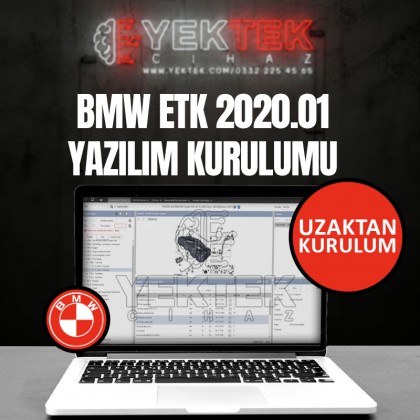 BMW ETK 2020.01 YAZILIM KURULUMU